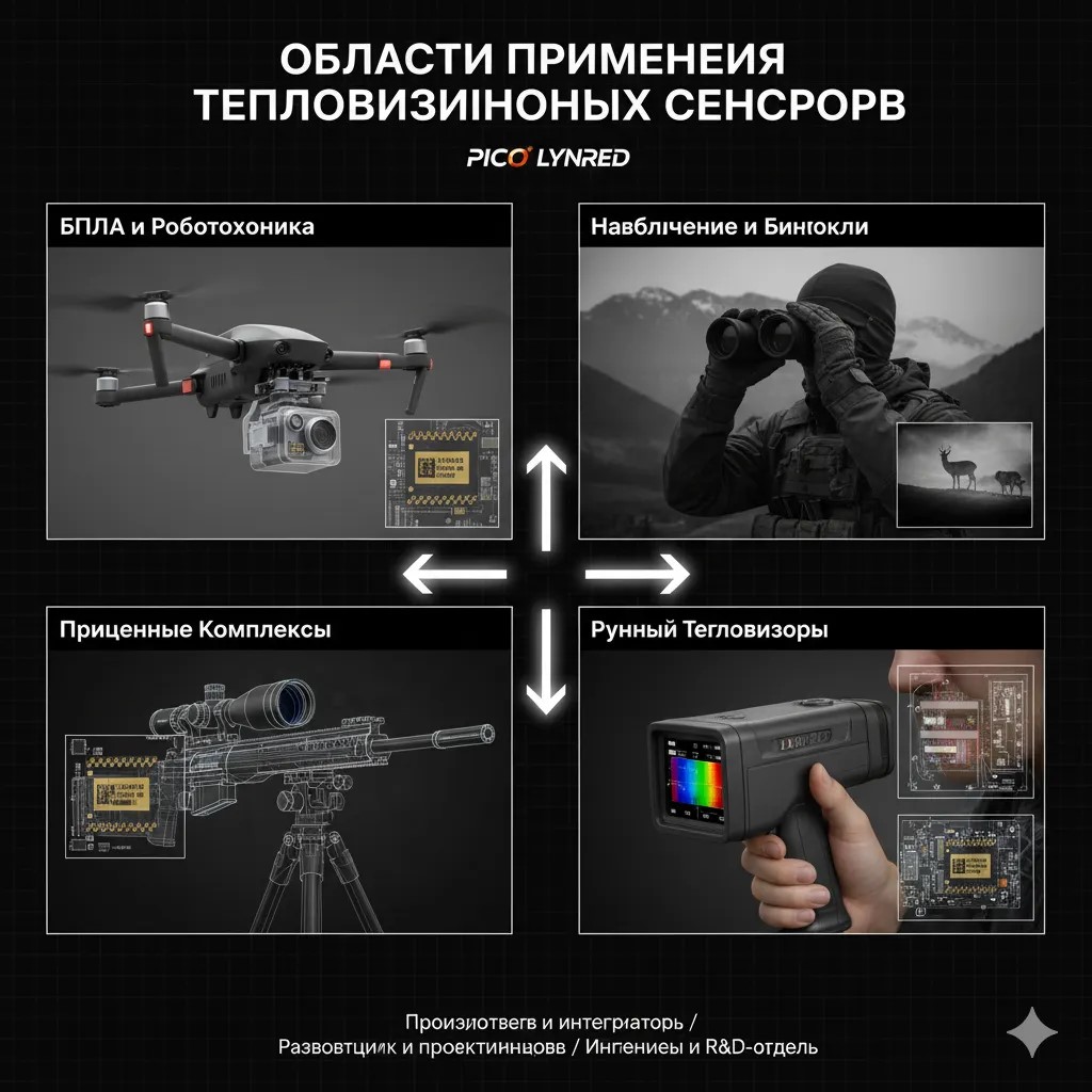 Применение тепловизионных сенсоров